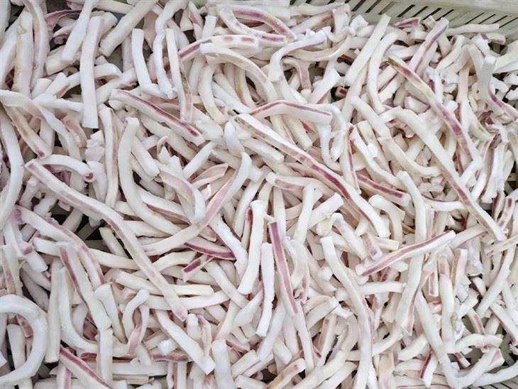 Frozen Squid Strips skin on